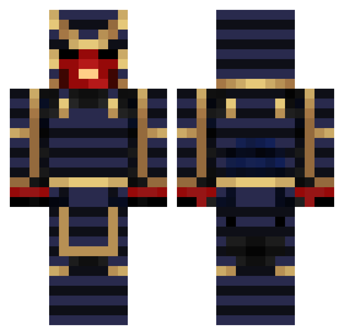 Naoya_The_Goat - japanese warrior Minecraft skin