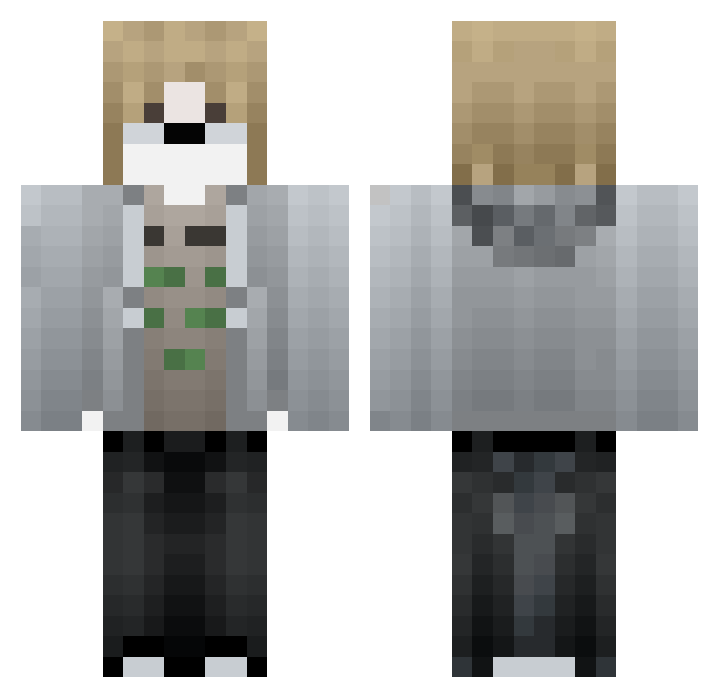 _p1pnal1p_ Minecraft skin, front and back view