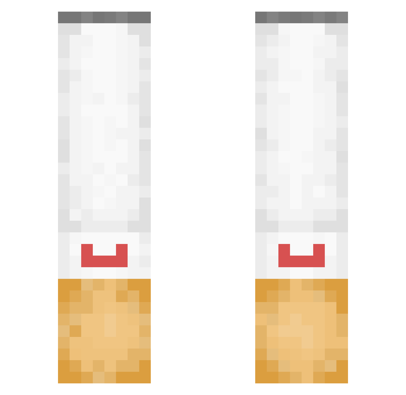 ChicanoCapo Minecraft skin, front and back view