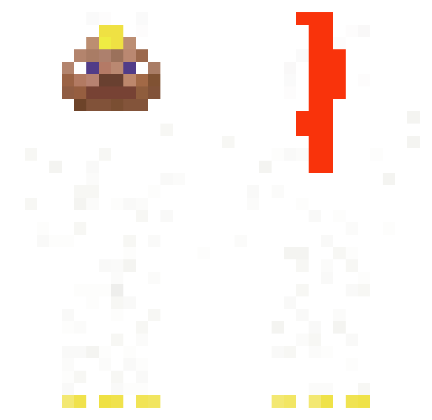 TornadusTherian Minecraft skin, front and back view