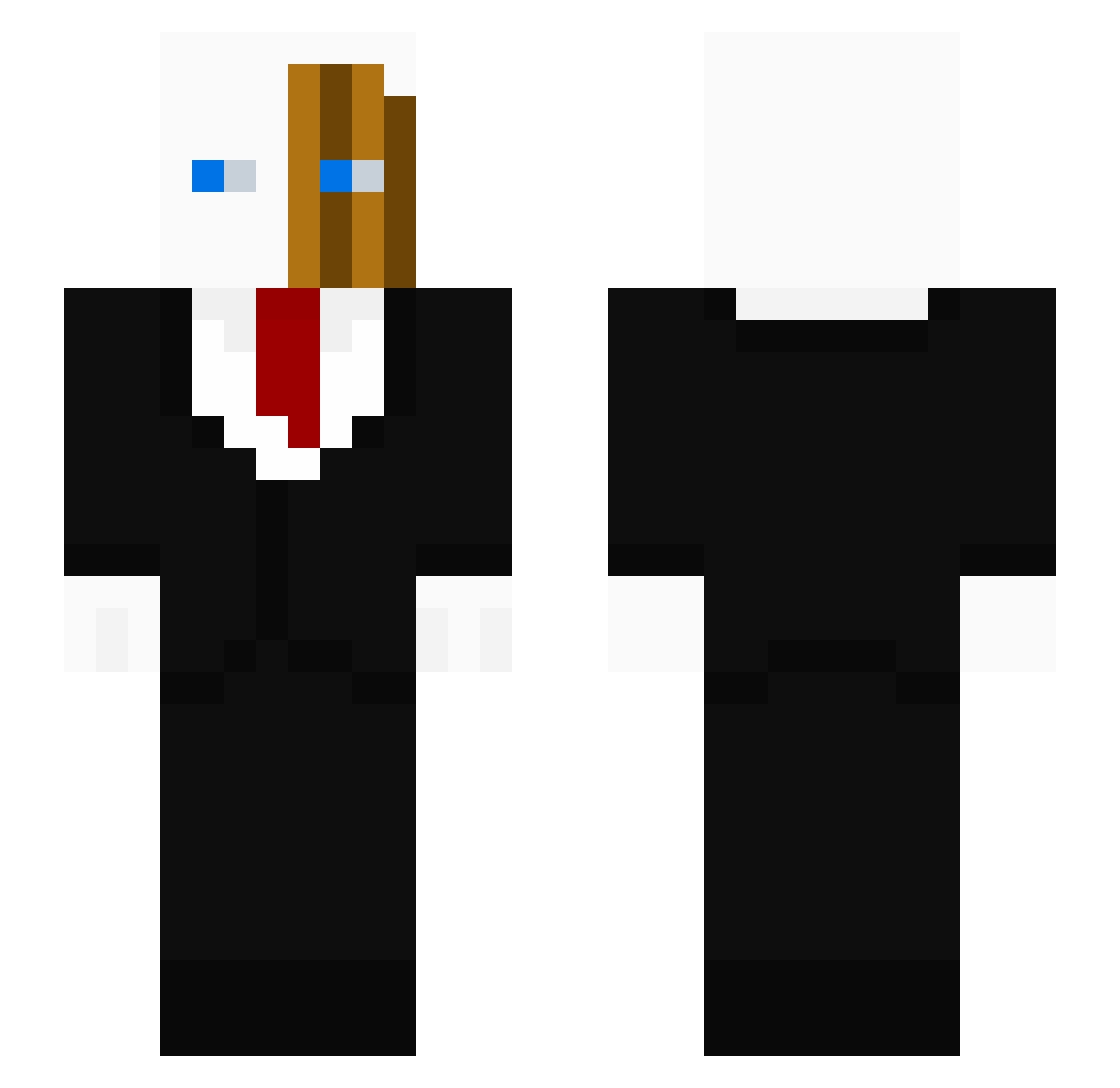 mr_WasserFlasahe Minecraft skin, front and back view