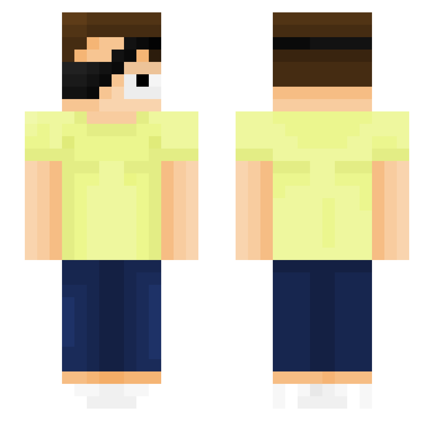 0verseer__ Minecraft skin, front and back view