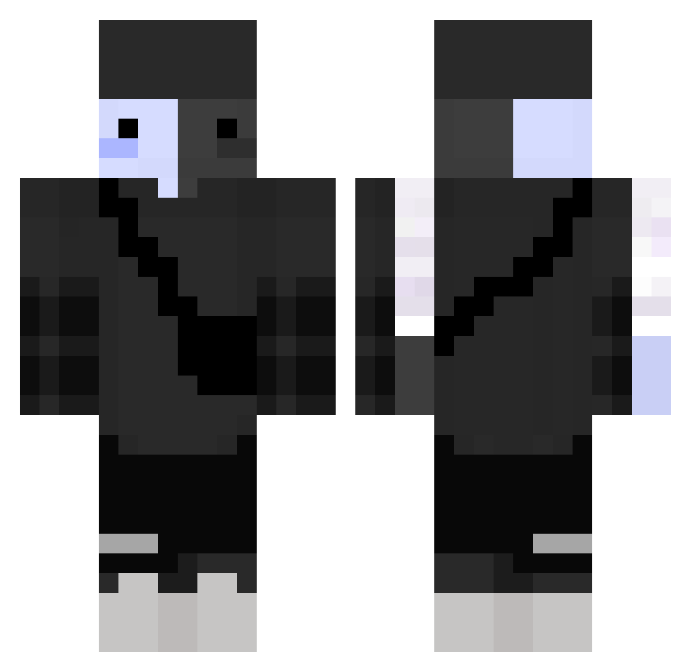 slm__ Minecraft skin, front and back view