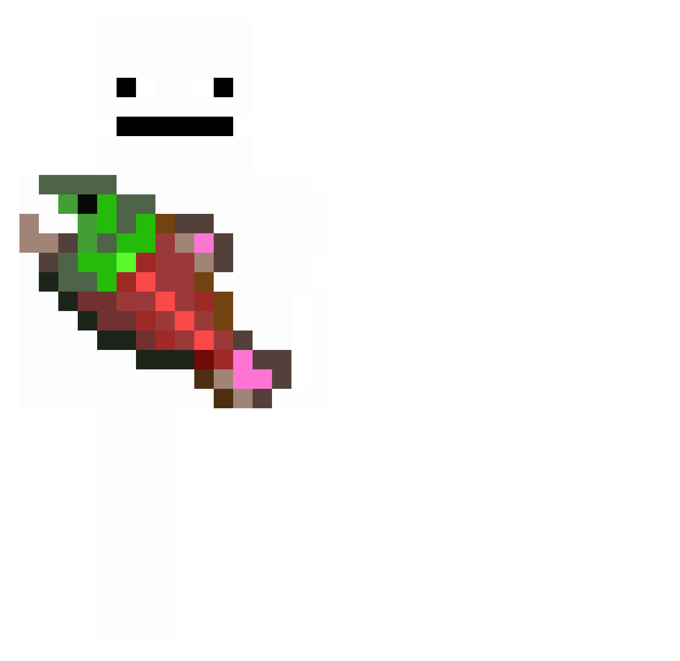 ULLA_HD Minecraft skin, front and back view