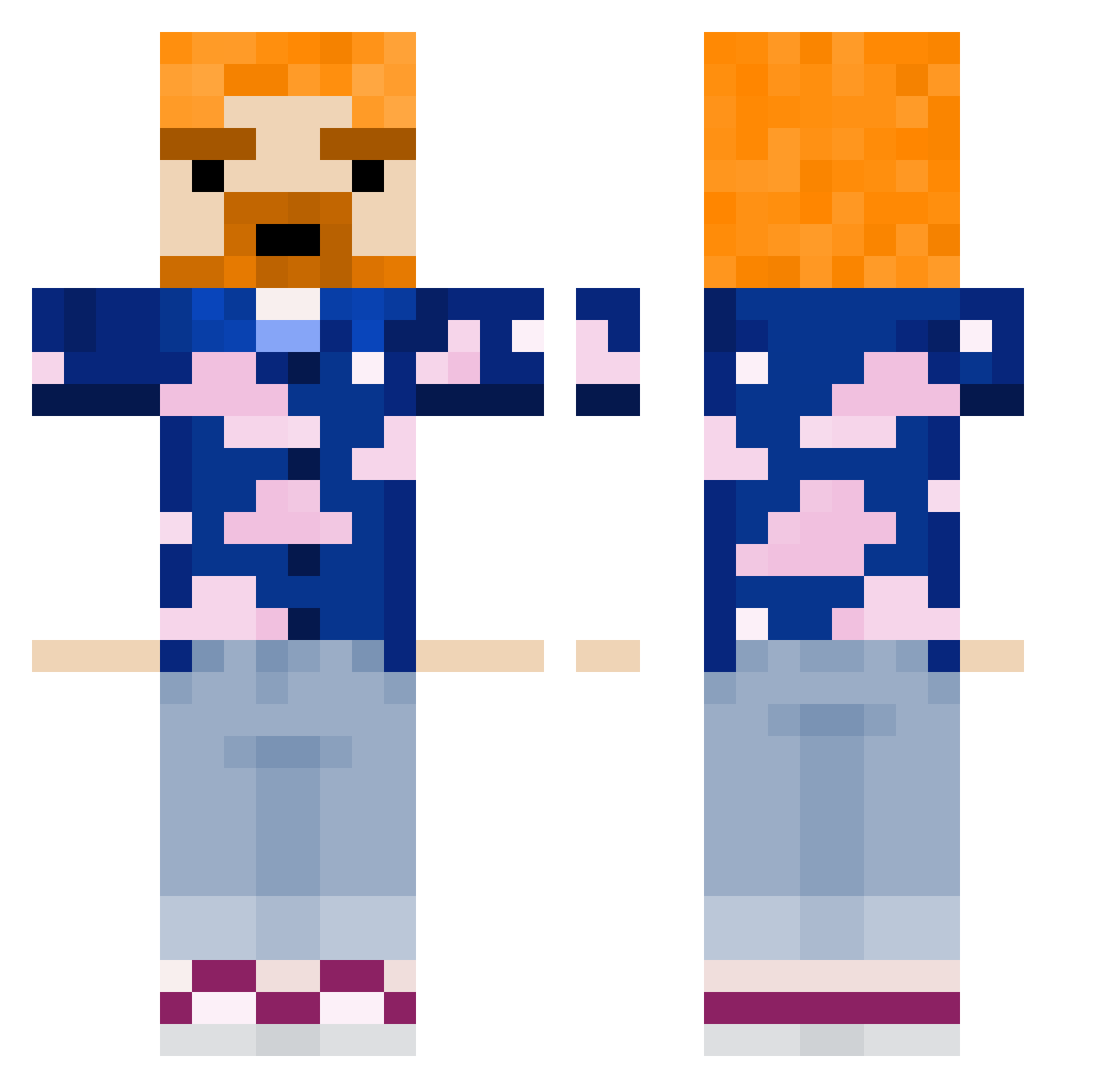 appaloosr - ginger Minecraft skin
