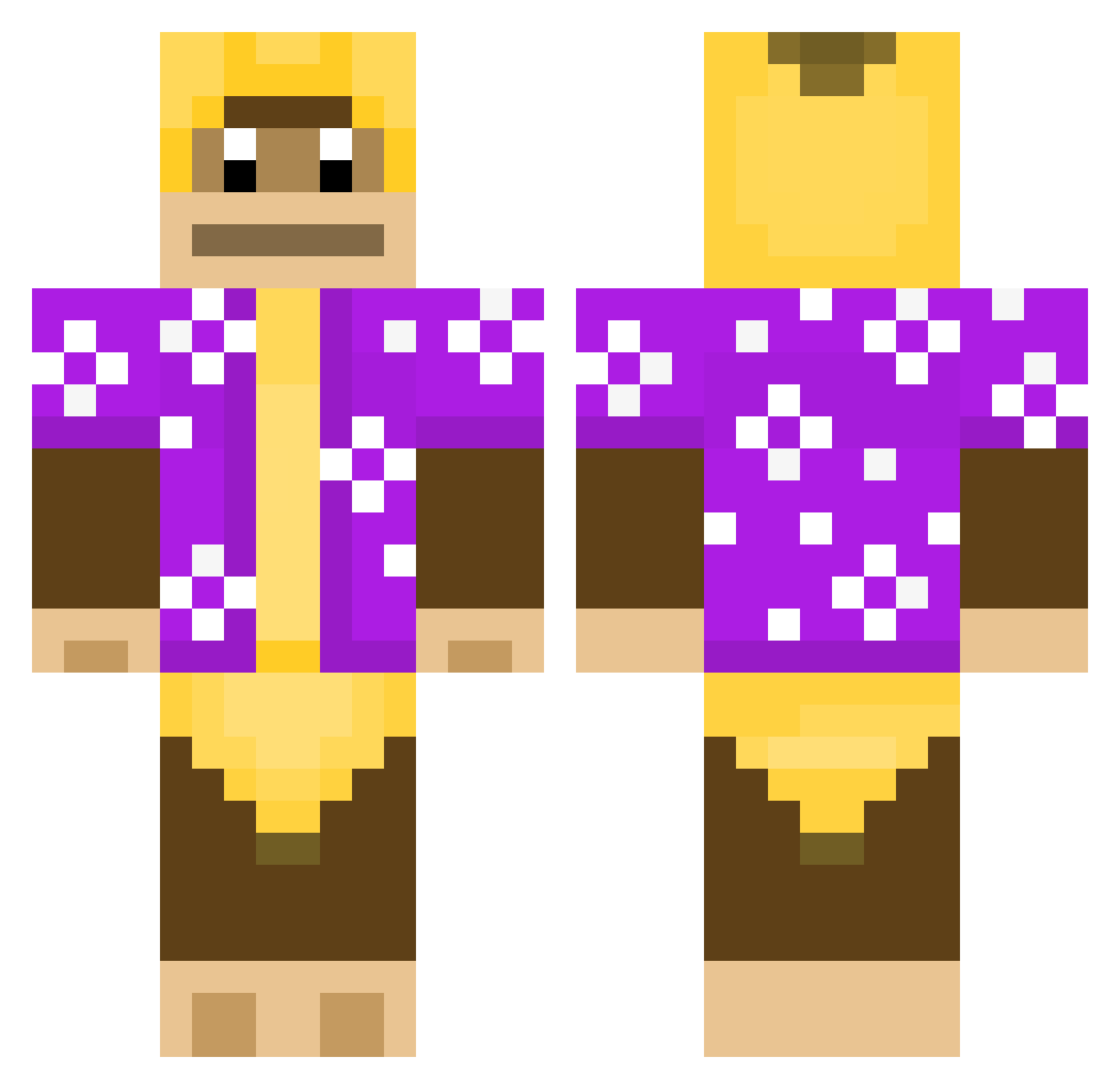 swagmonstrlol Minecraft skin, front and back view