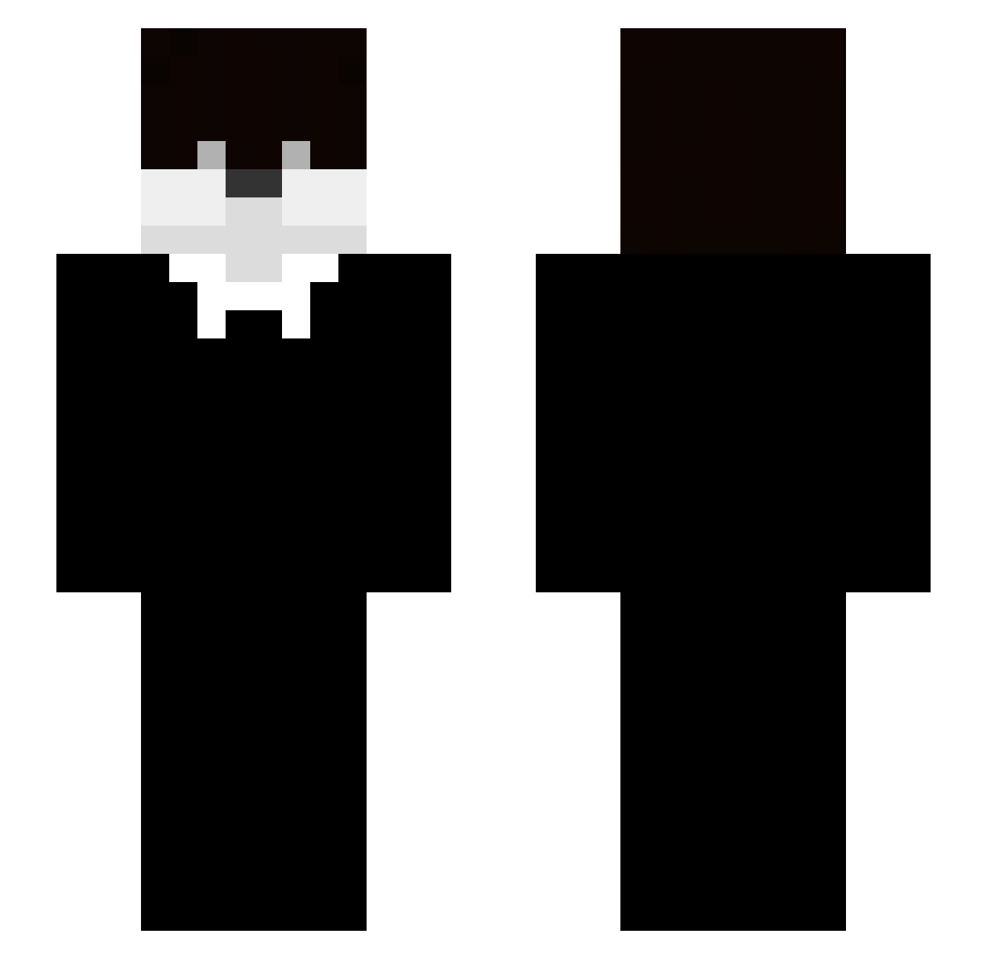 criterioo Minecraft skin, front and back view