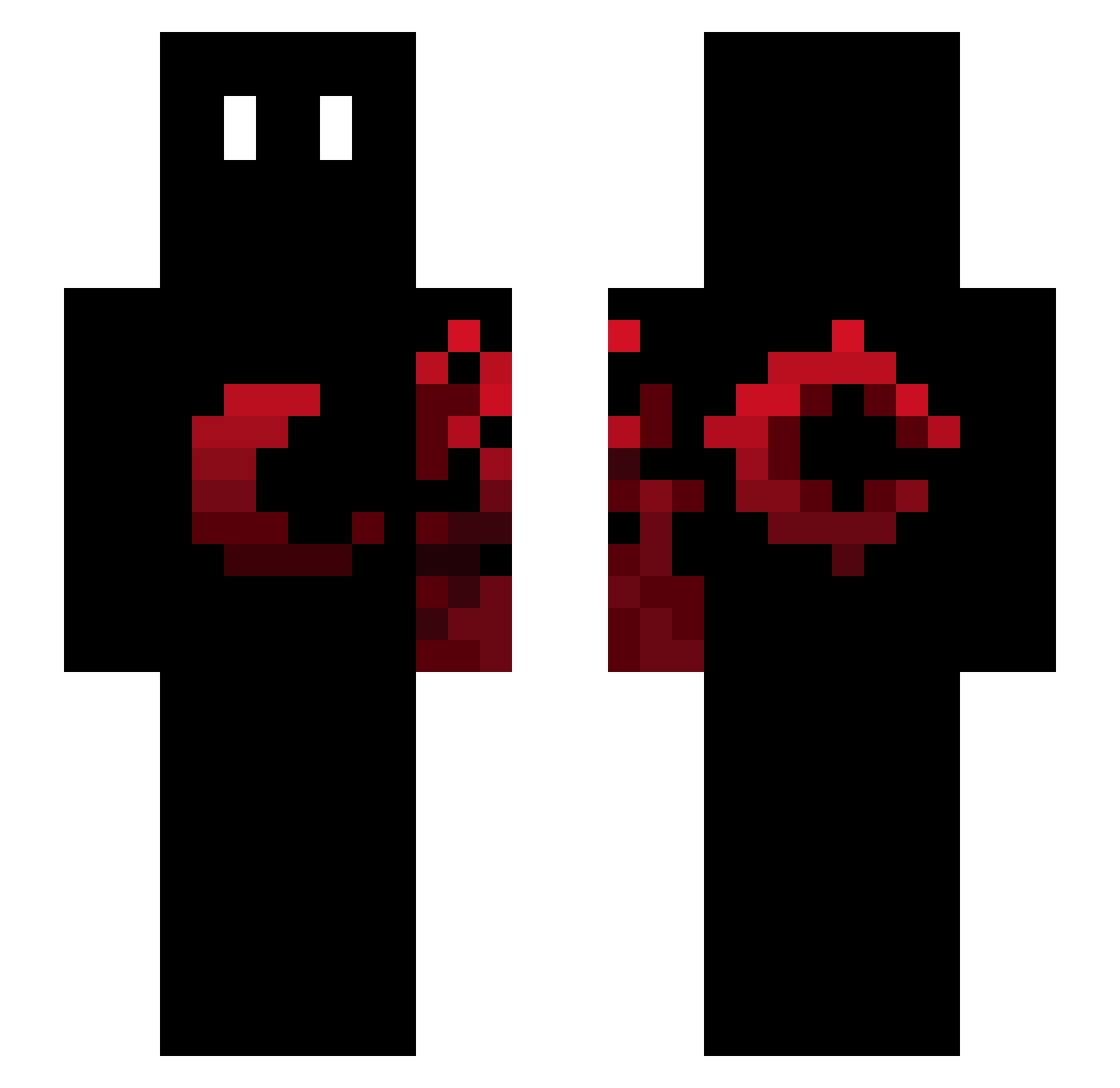ratonvolador2 Minecraft skin, front and back view