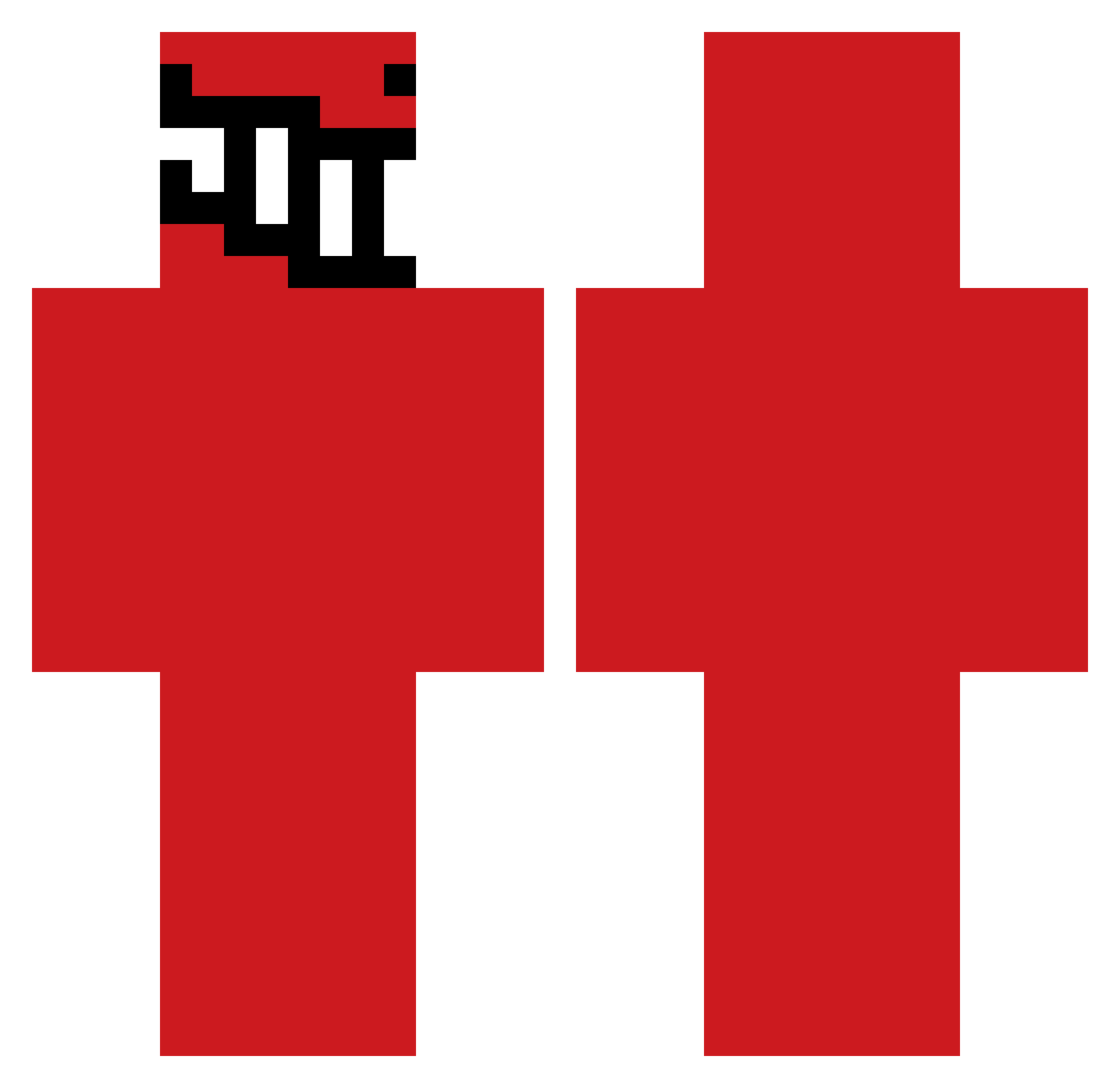 kasztaniarz2 Minecraft skin, front and back view