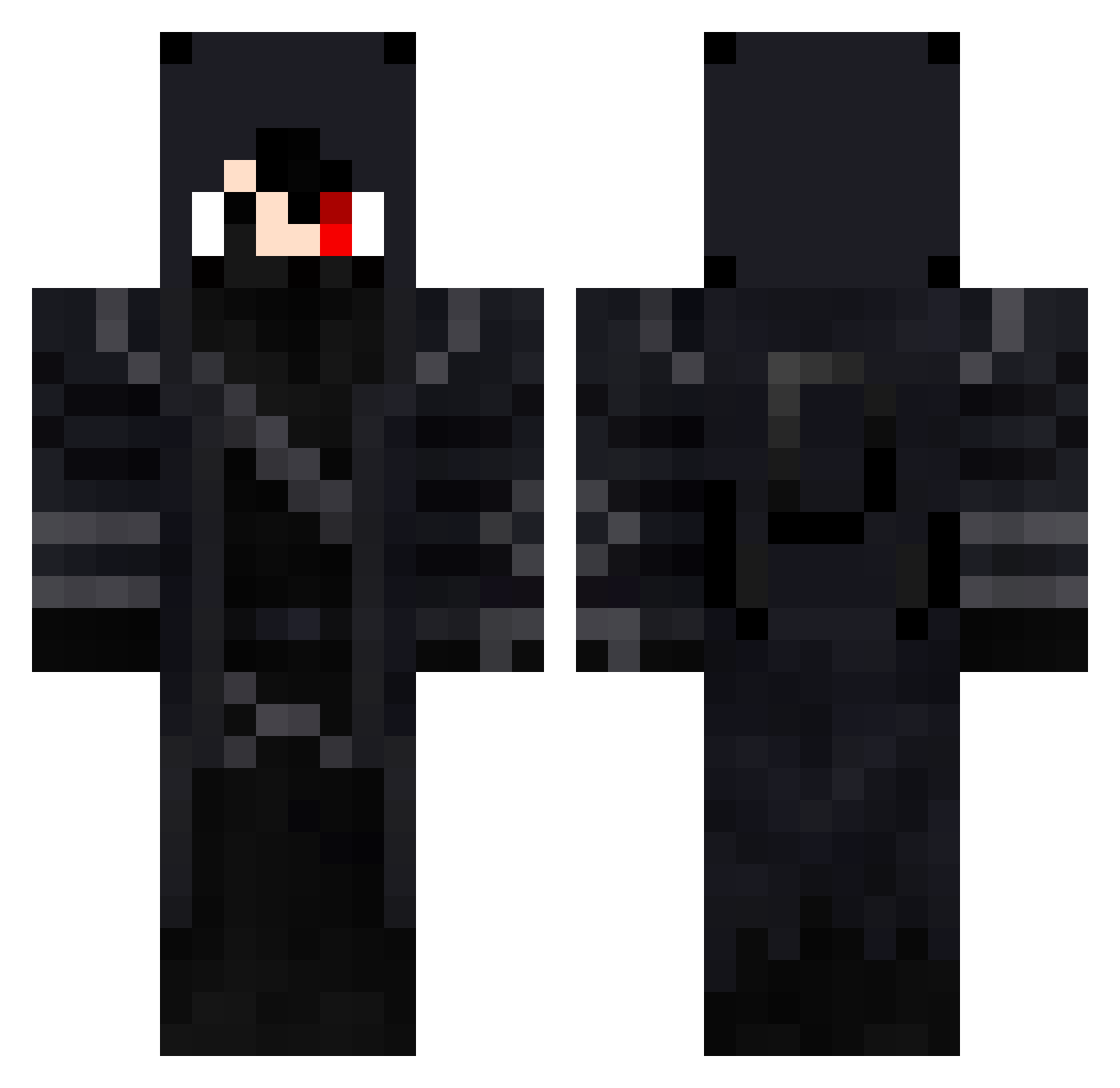 Ygor_ Minecraft skin, front and back view