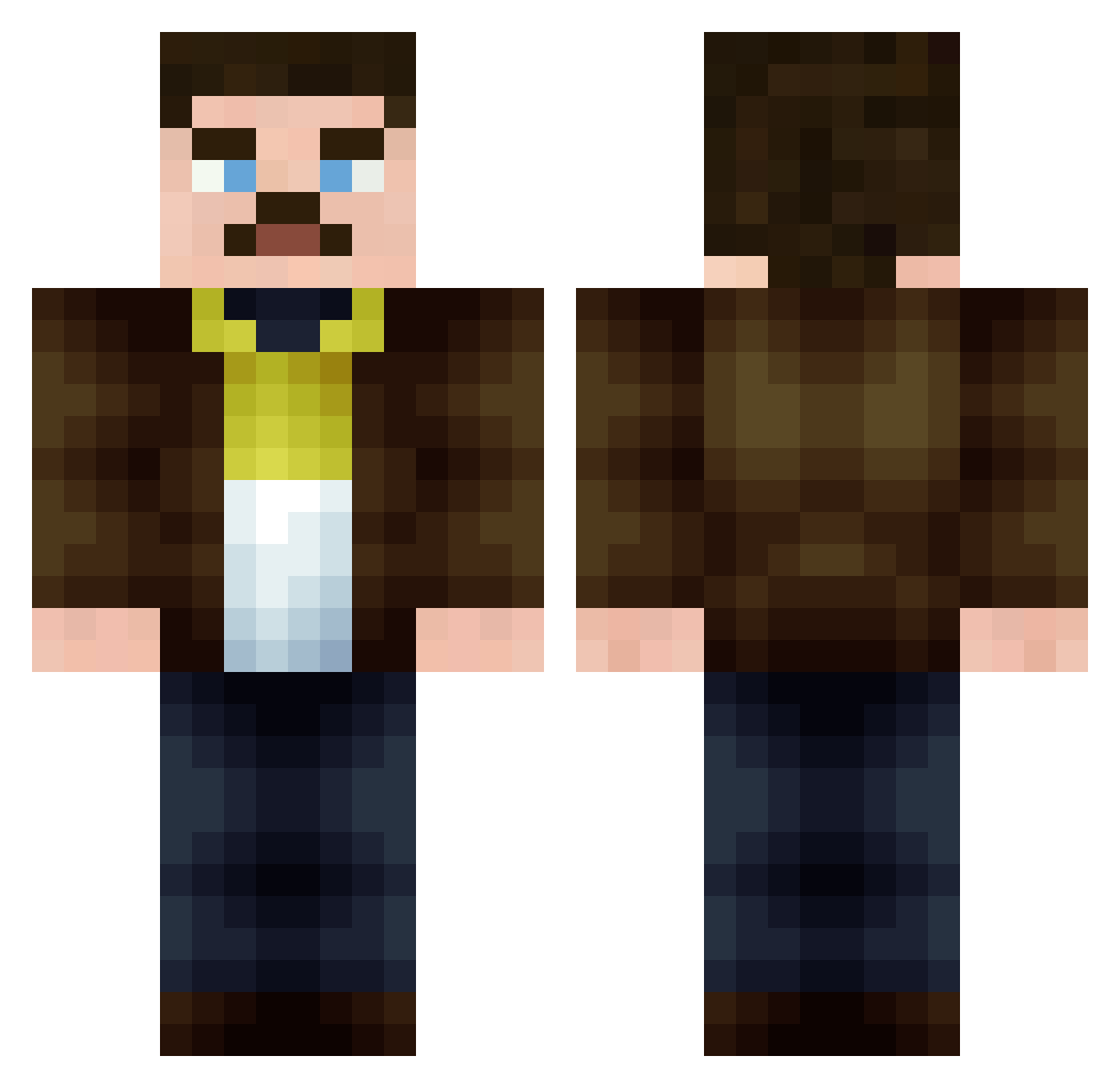 mrtuning1990 Minecraft skin, front and back view