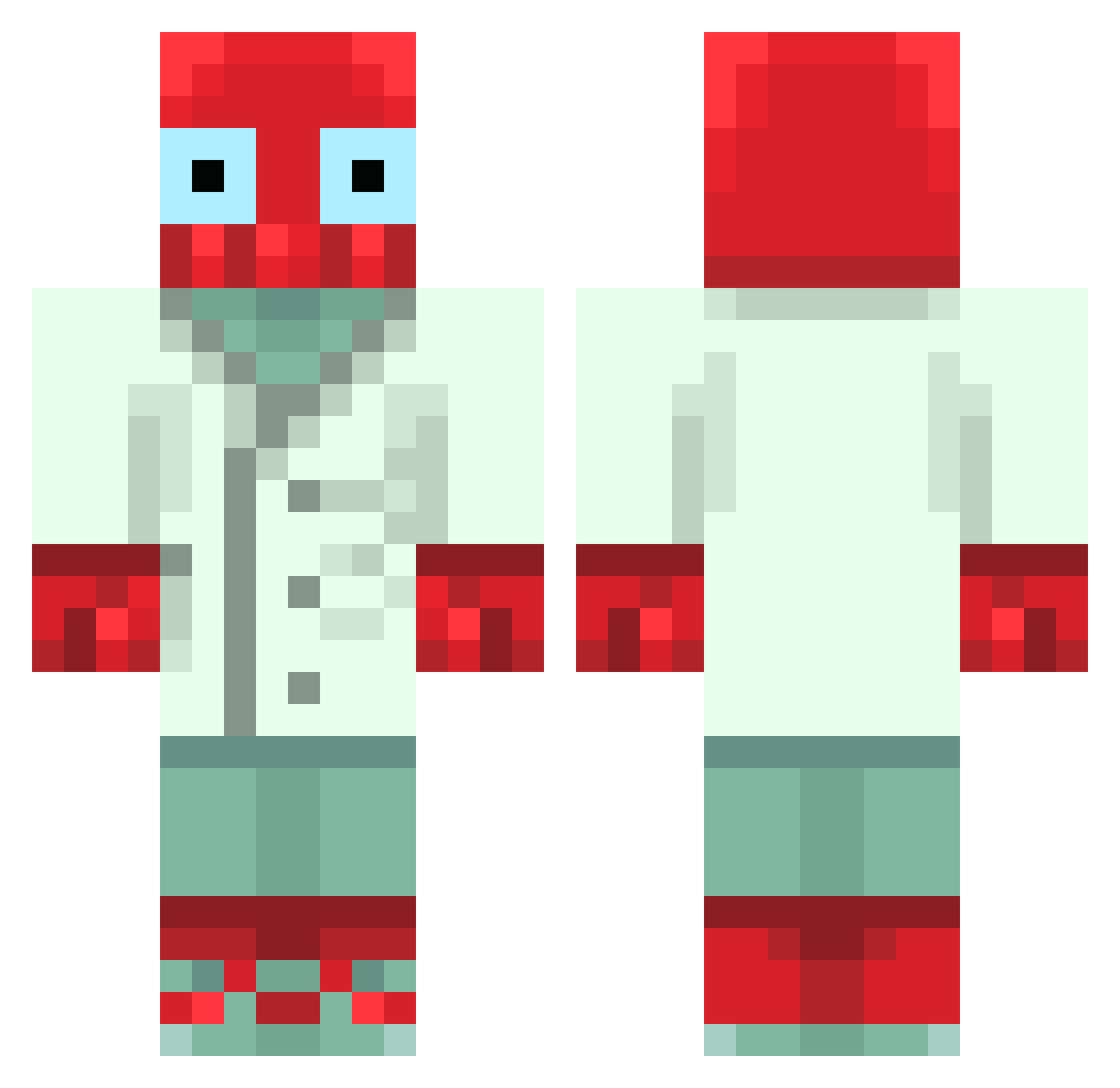 FunkyJ05 - futurama Minecraft skin