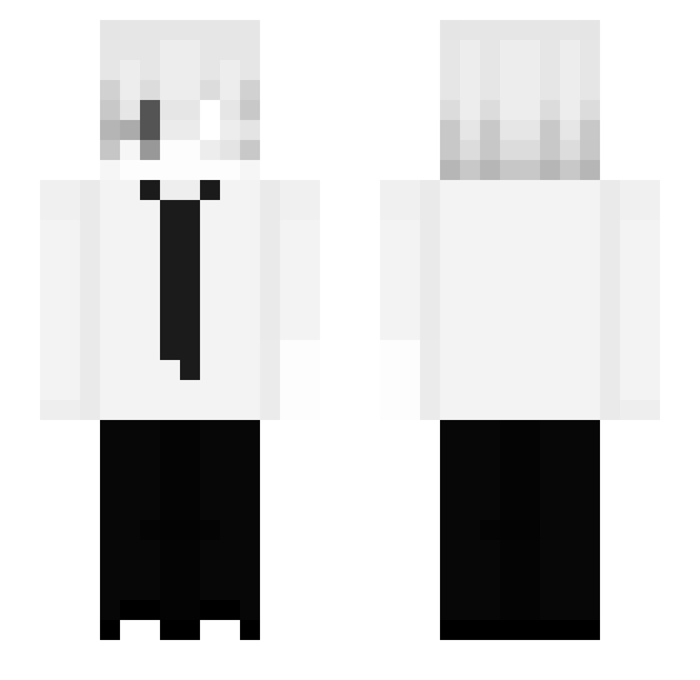 _FaZe_ Minecraft skin, front and back view