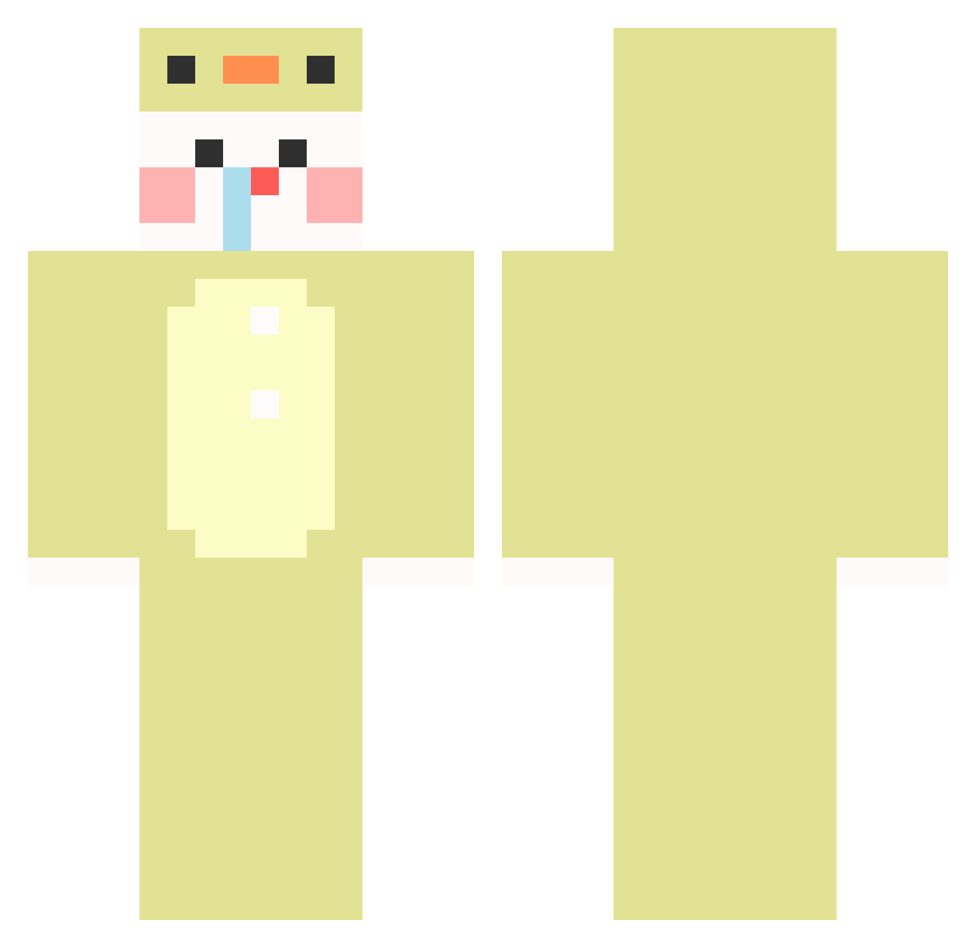 blue_moon920 Minecraft skin, front and back view