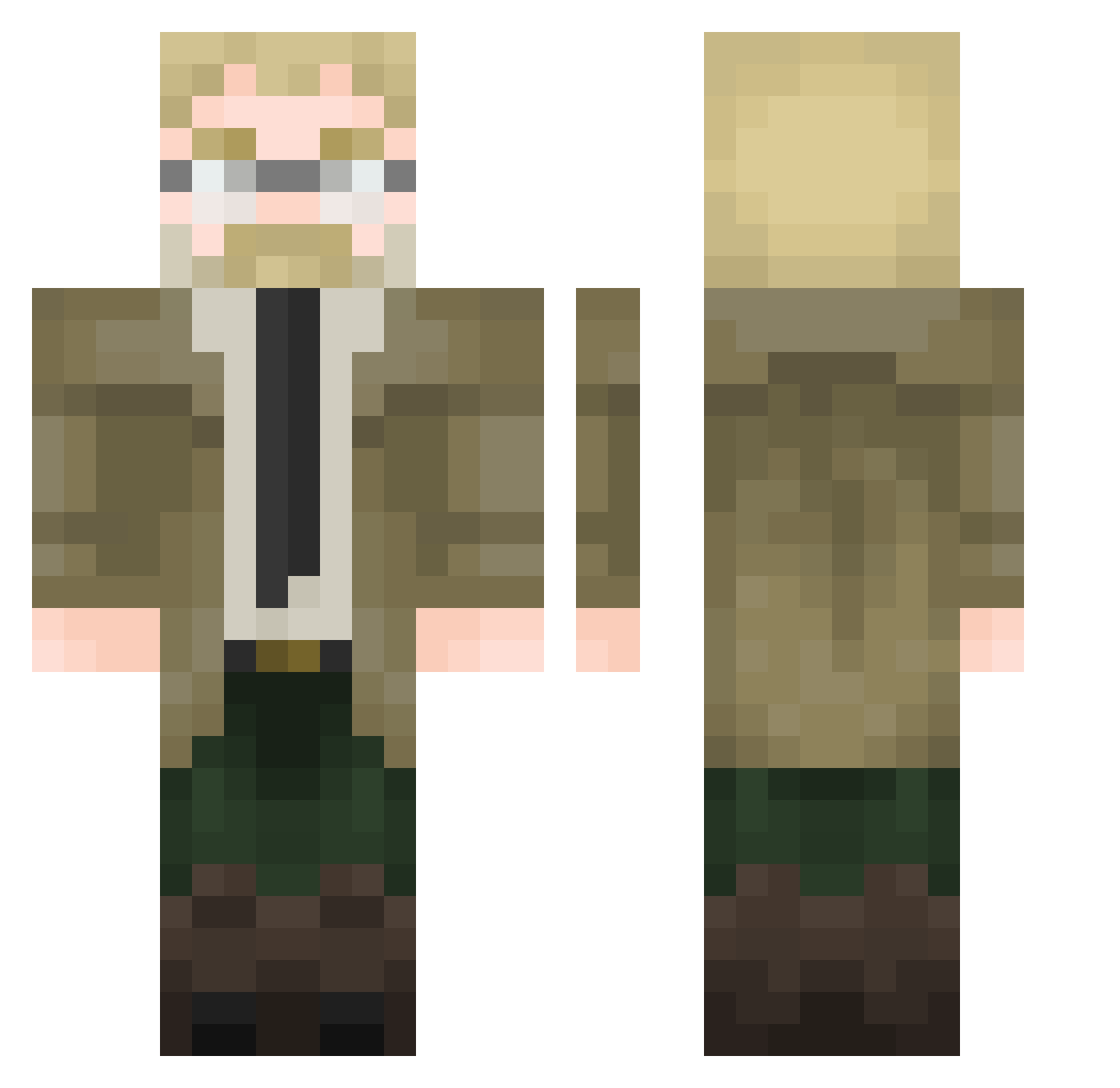 Mol1x_gg Minecraft skin, front and back view