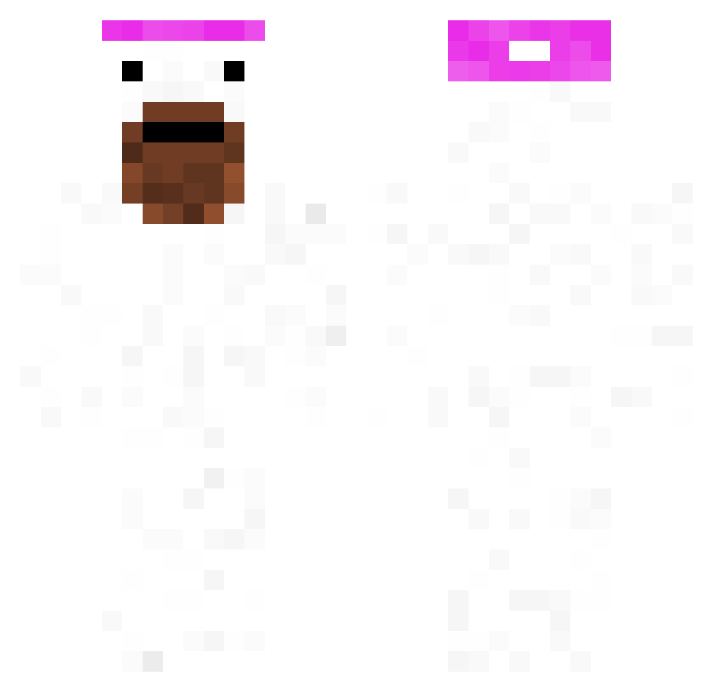 raditzisbest Minecraft skin, front and back view