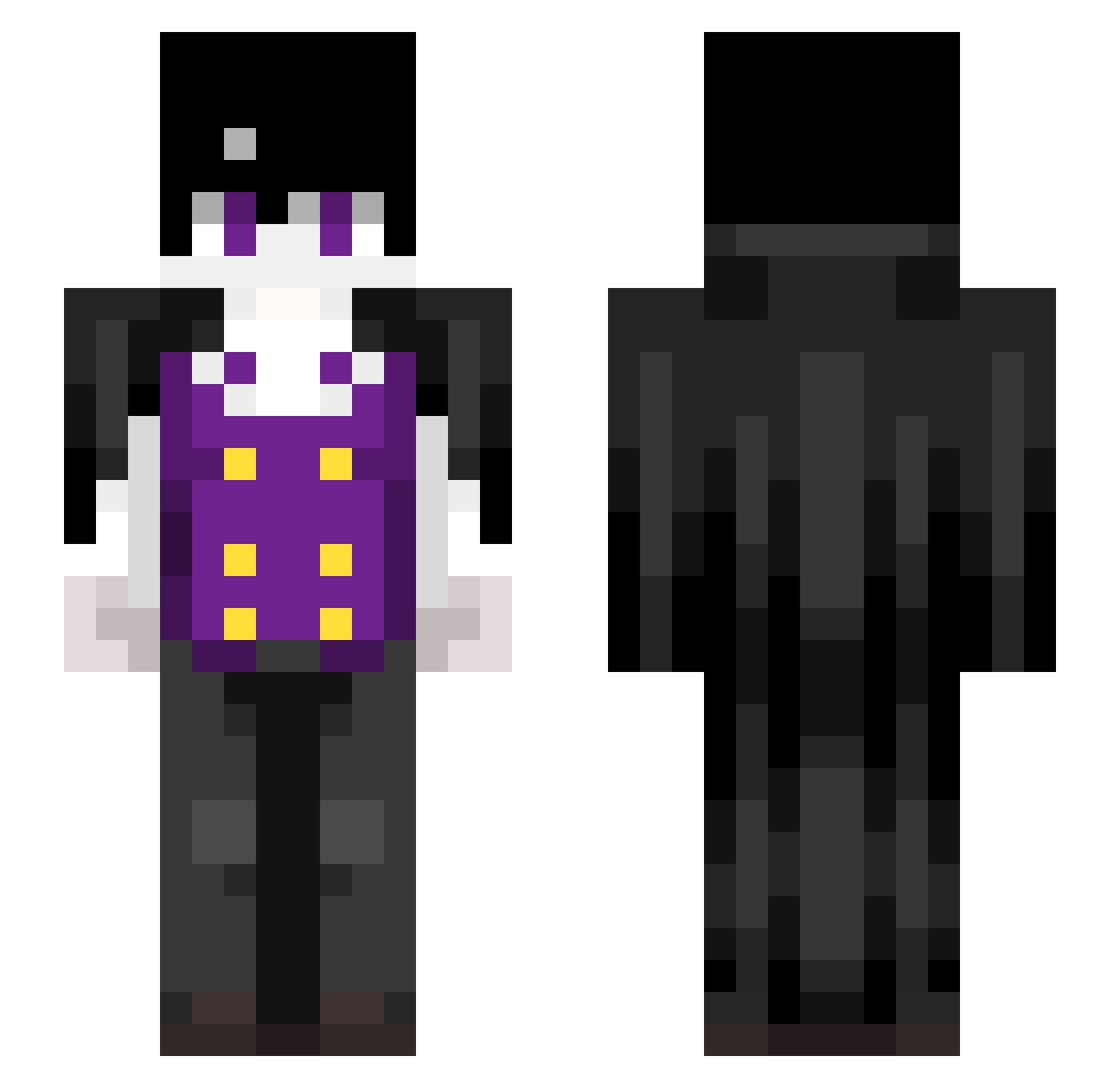 6_EmriX_6 Minecraft skin, front and back view