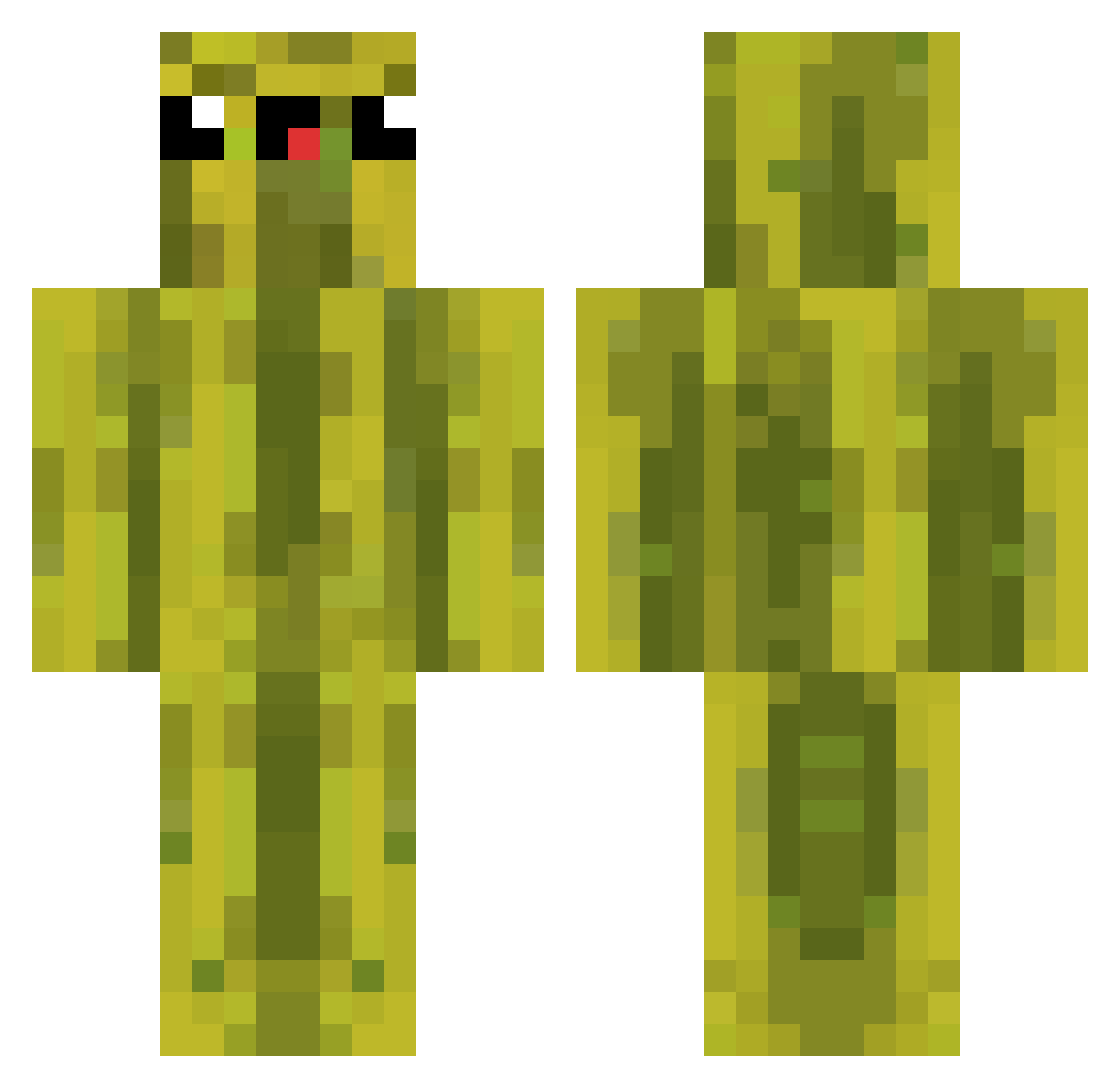 Stefan_D03 Minecraft skin, front and back view