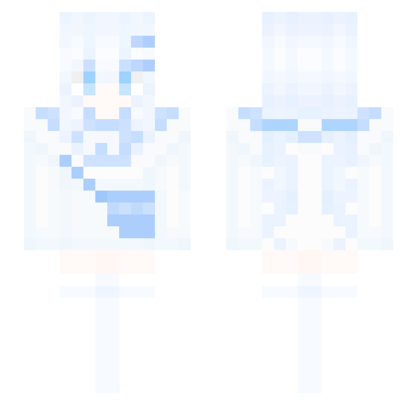 cozyy__ Minecraft skin, front and back view