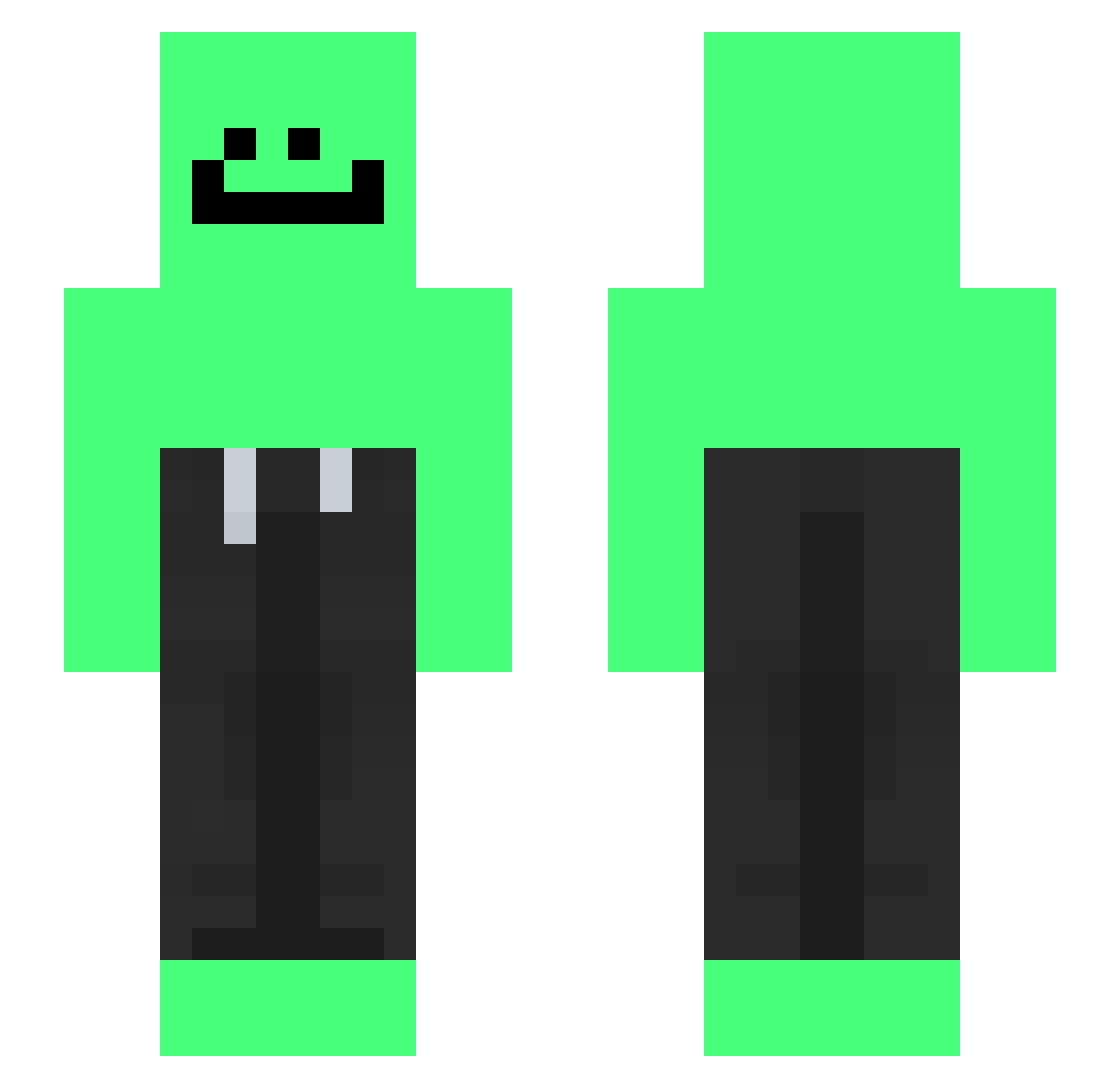 Mr_Bonkyou Minecraft skin, front and back view