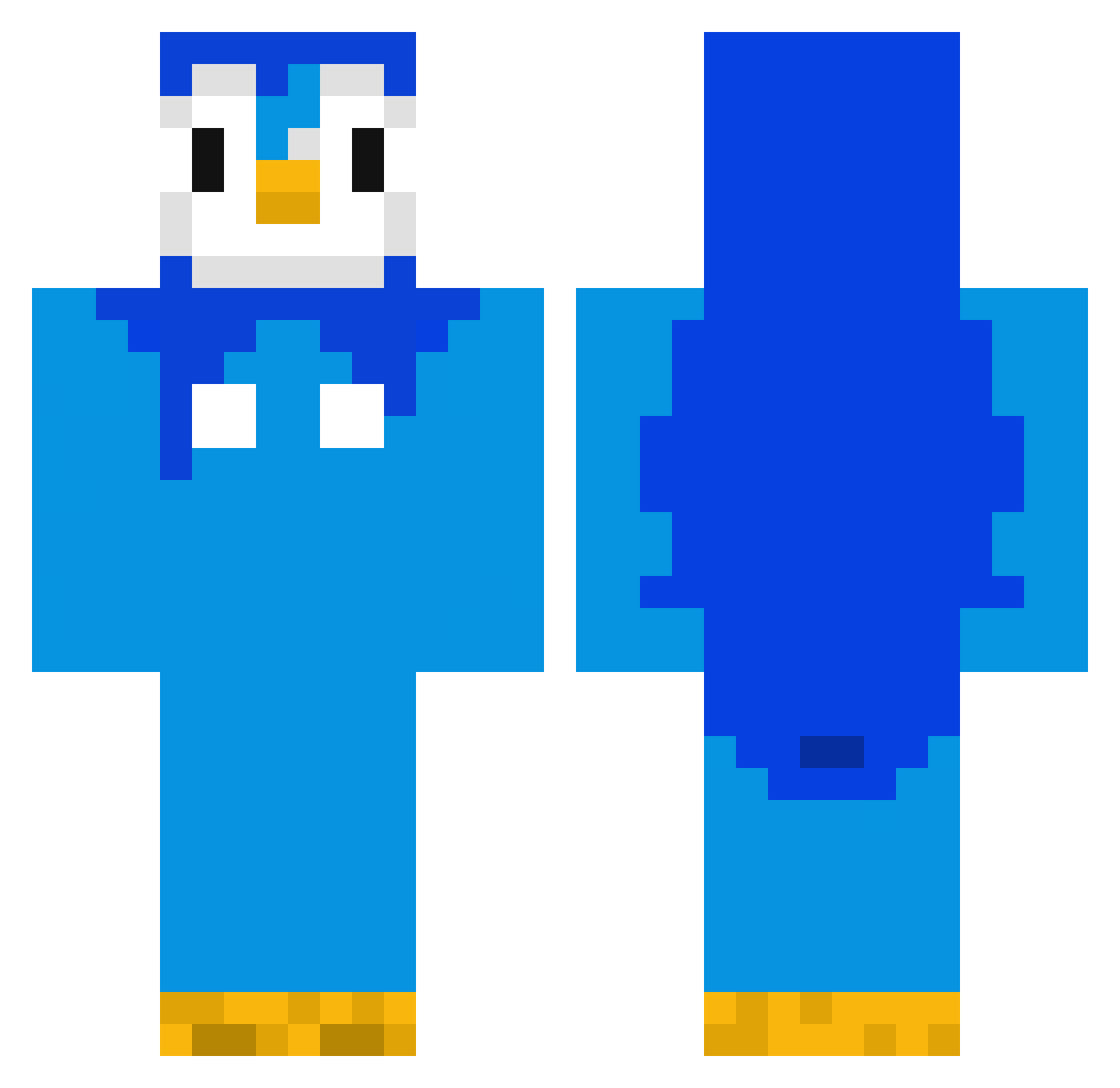pome_rani_yon Minecraft skin, front and back view