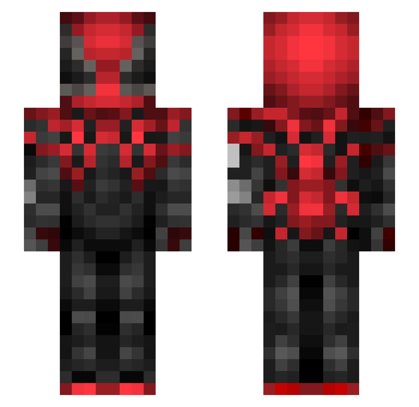 ireul_ Minecraft skin, front and back view