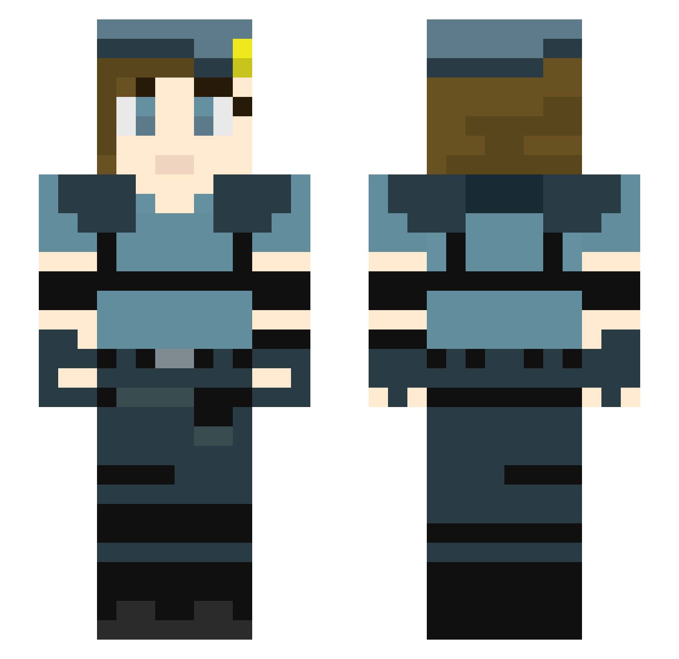 LoRes - jill valentine Minecraft skin
