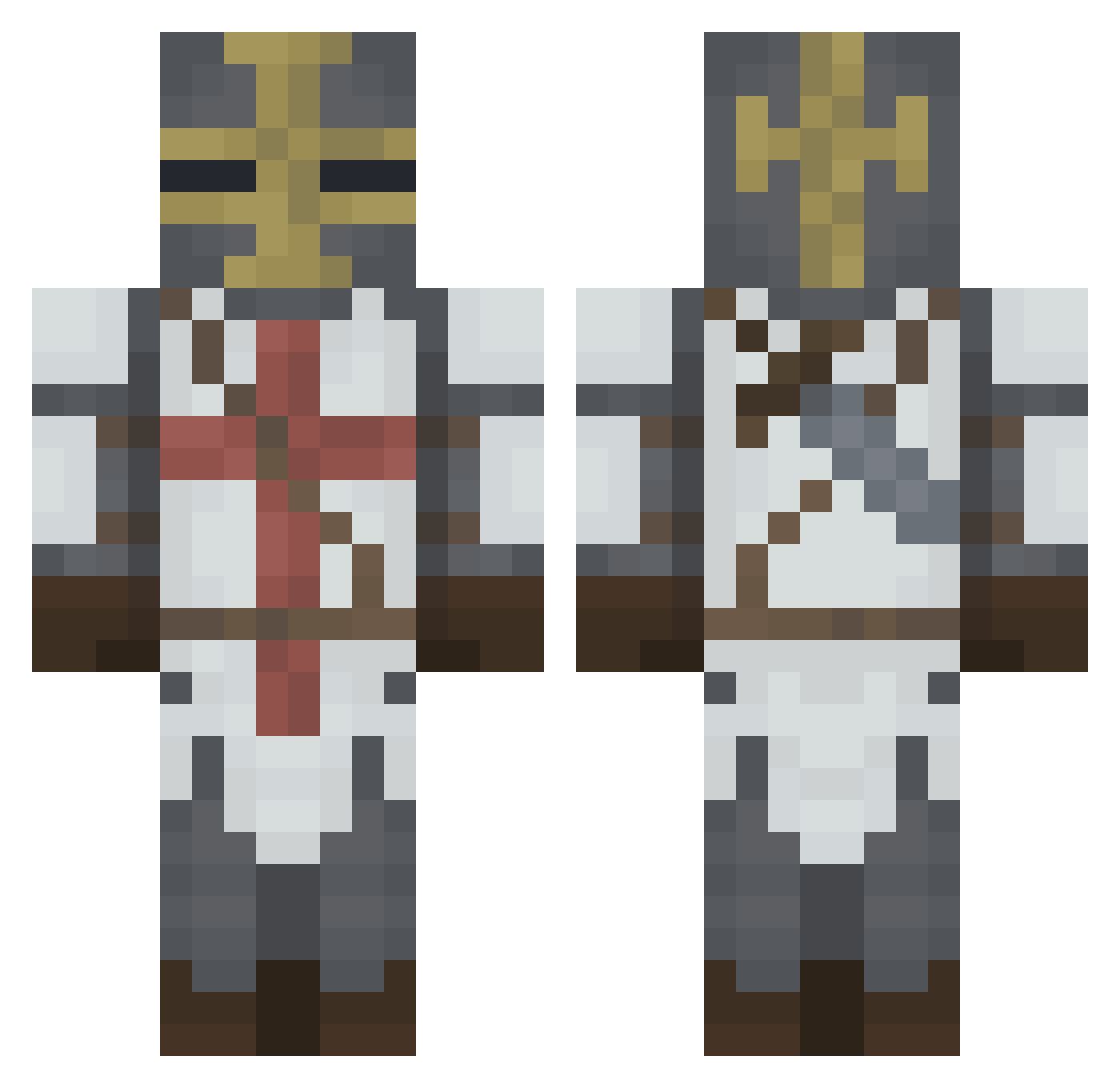 Game_Freak22 Minecraft skin, front and back view