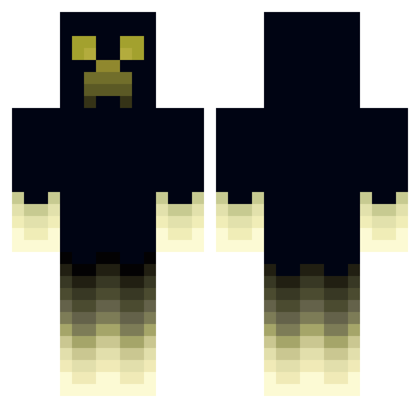 Elliot_Peterson Minecraft skin, front and back view
