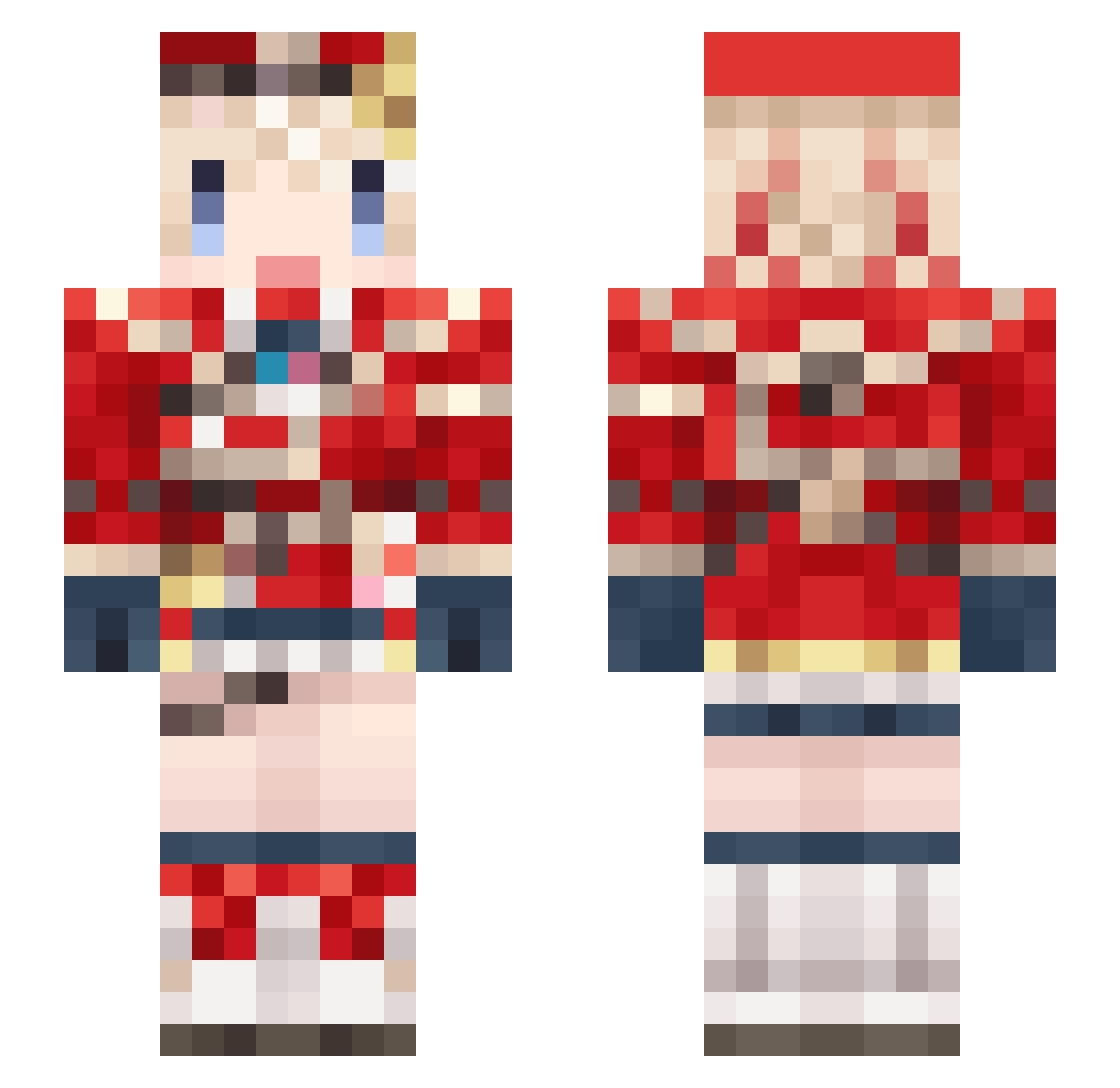 faraysid_ Minecraft skin, front and back view