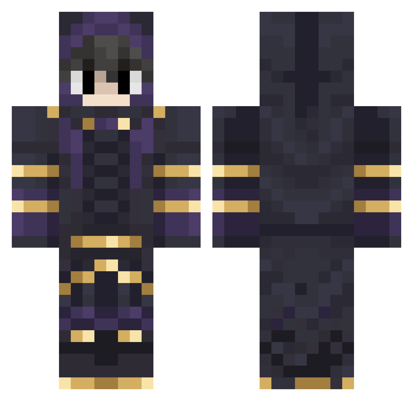 Shadow_Iz_Here Minecraft skin, front and back view
