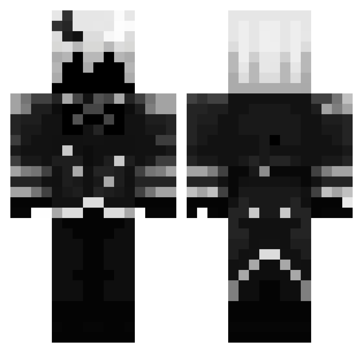 DarkShadow_RU Minecraft skin, front and back view