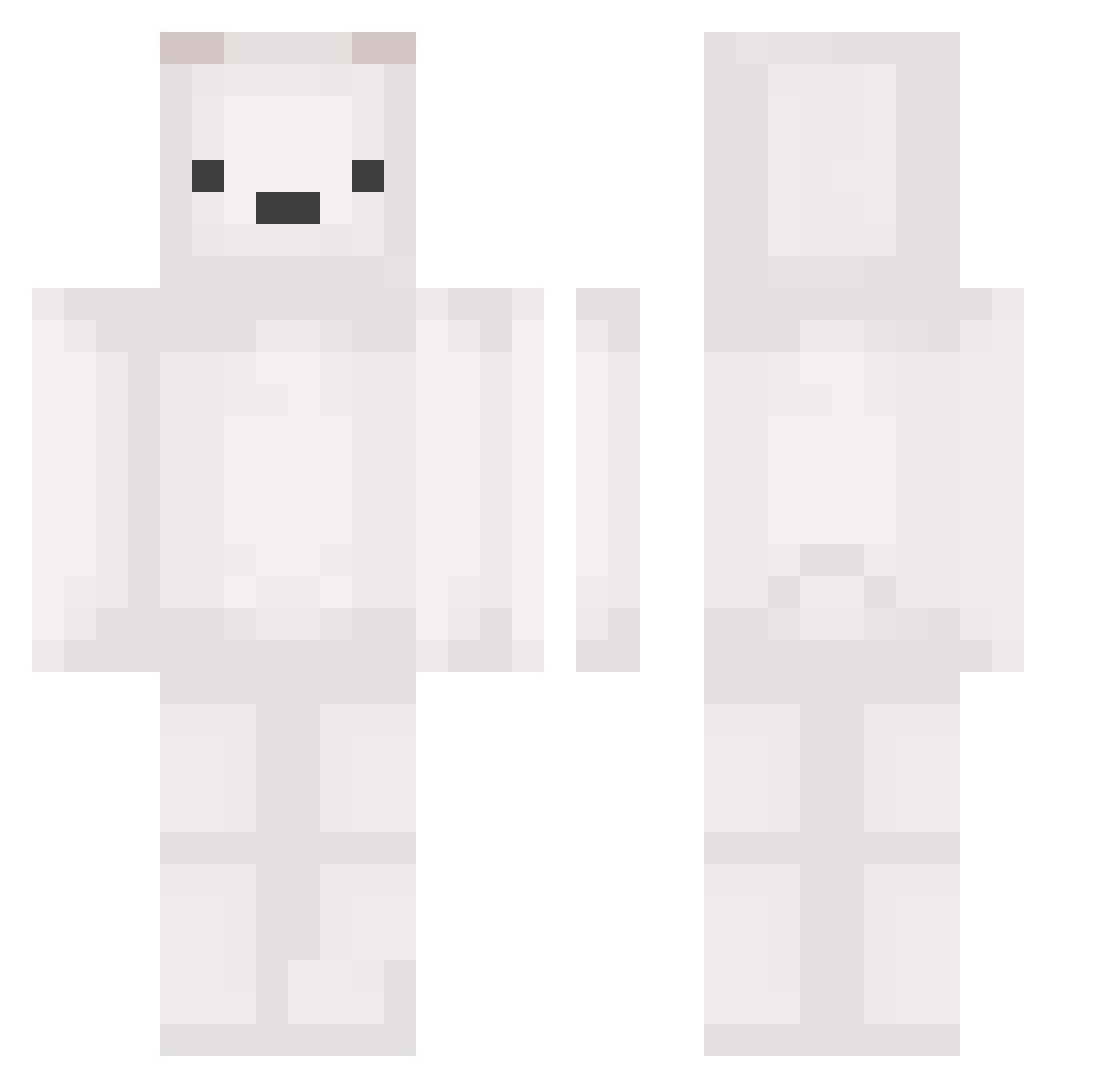 Vans_MC Minecraft skin, front and back view