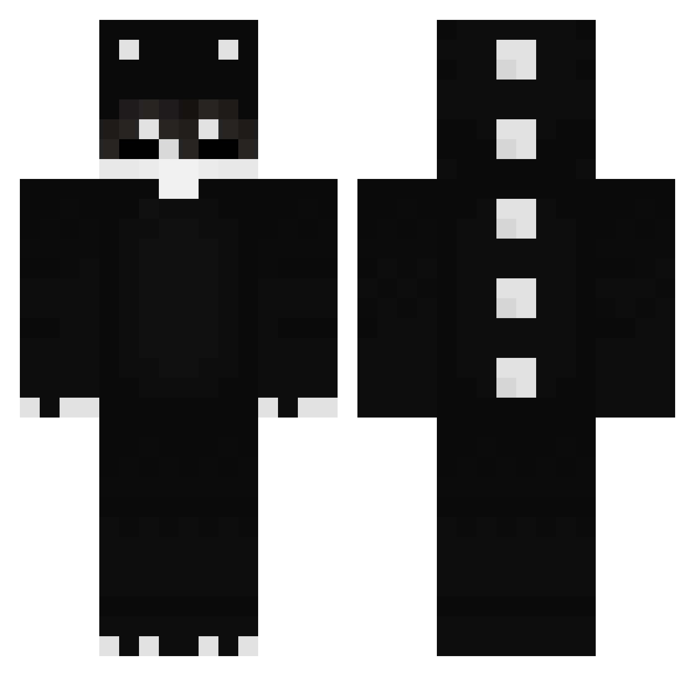 gustavopessotti Minecraft skin, front and back view