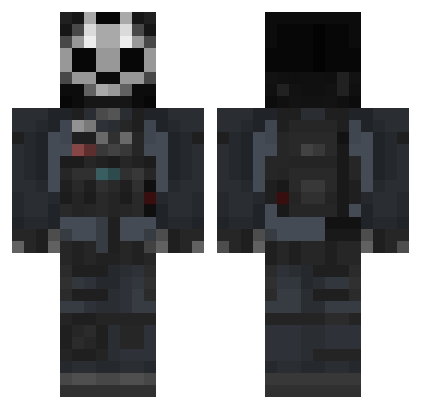 LisoladiPietro Minecraft skin, front and back view
