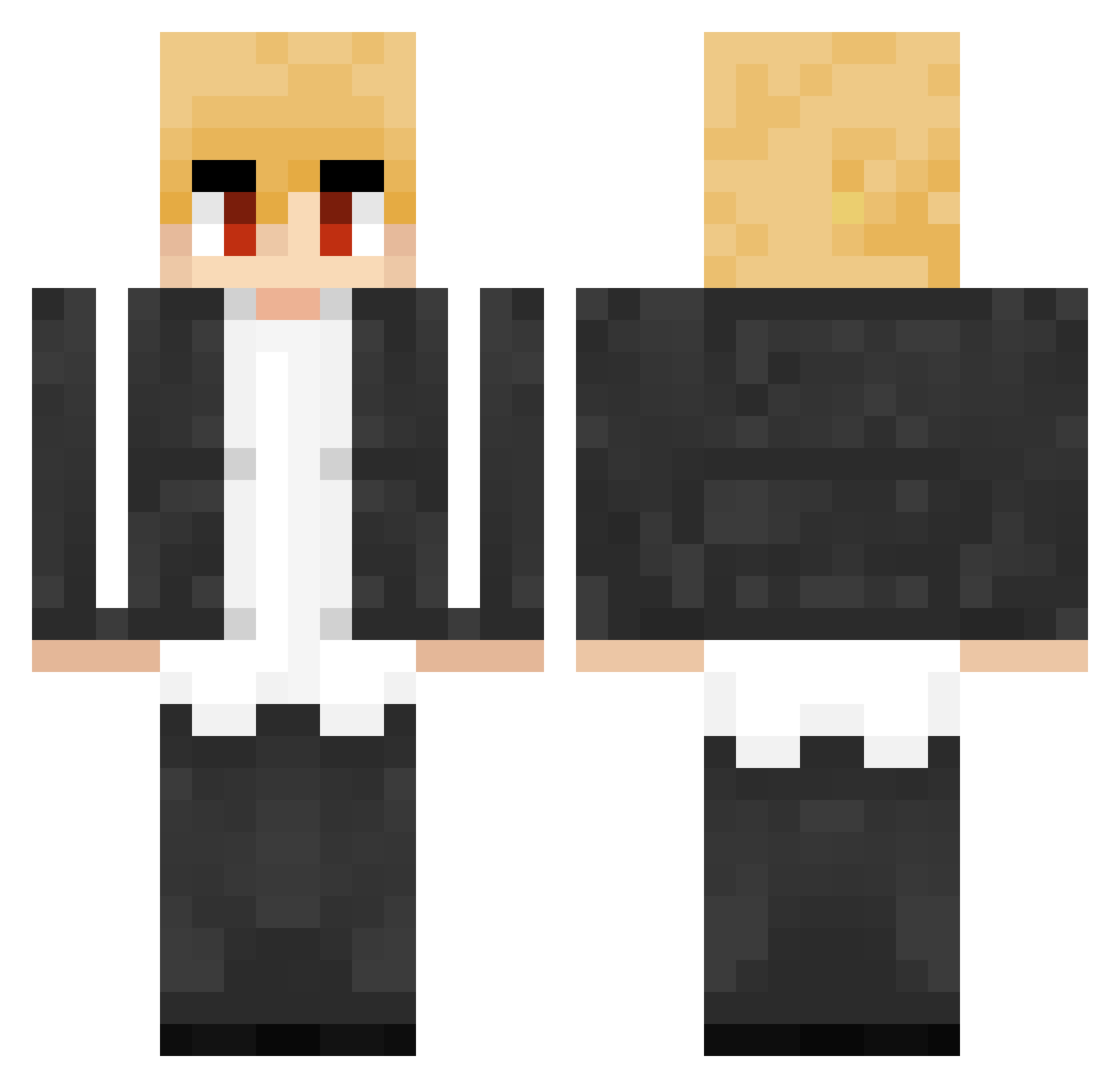 DIEGOMASSA Minecraft skin, front and back view