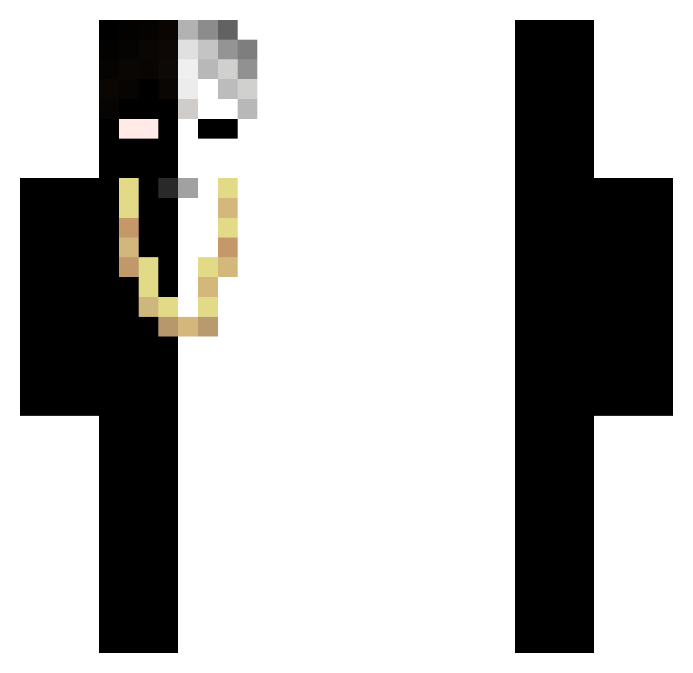 _ikkah Minecraft skin, front and back view