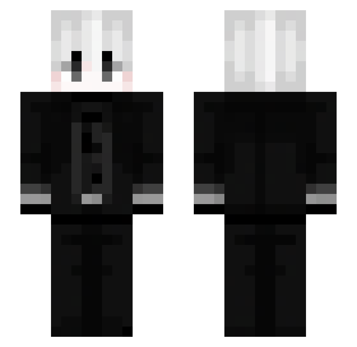 OmaniLOL Minecraft skin, front and back view