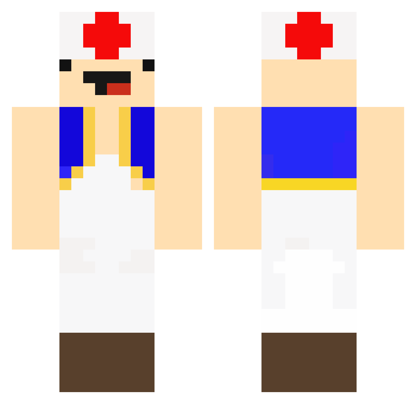 RasmusFachmann Minecraft skin, front and back view