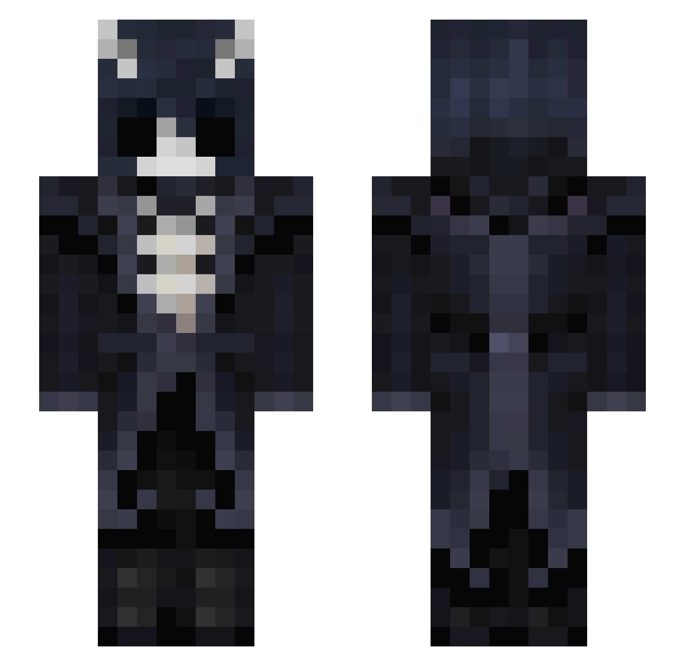 queerian_ Minecraft skin, front and back view
