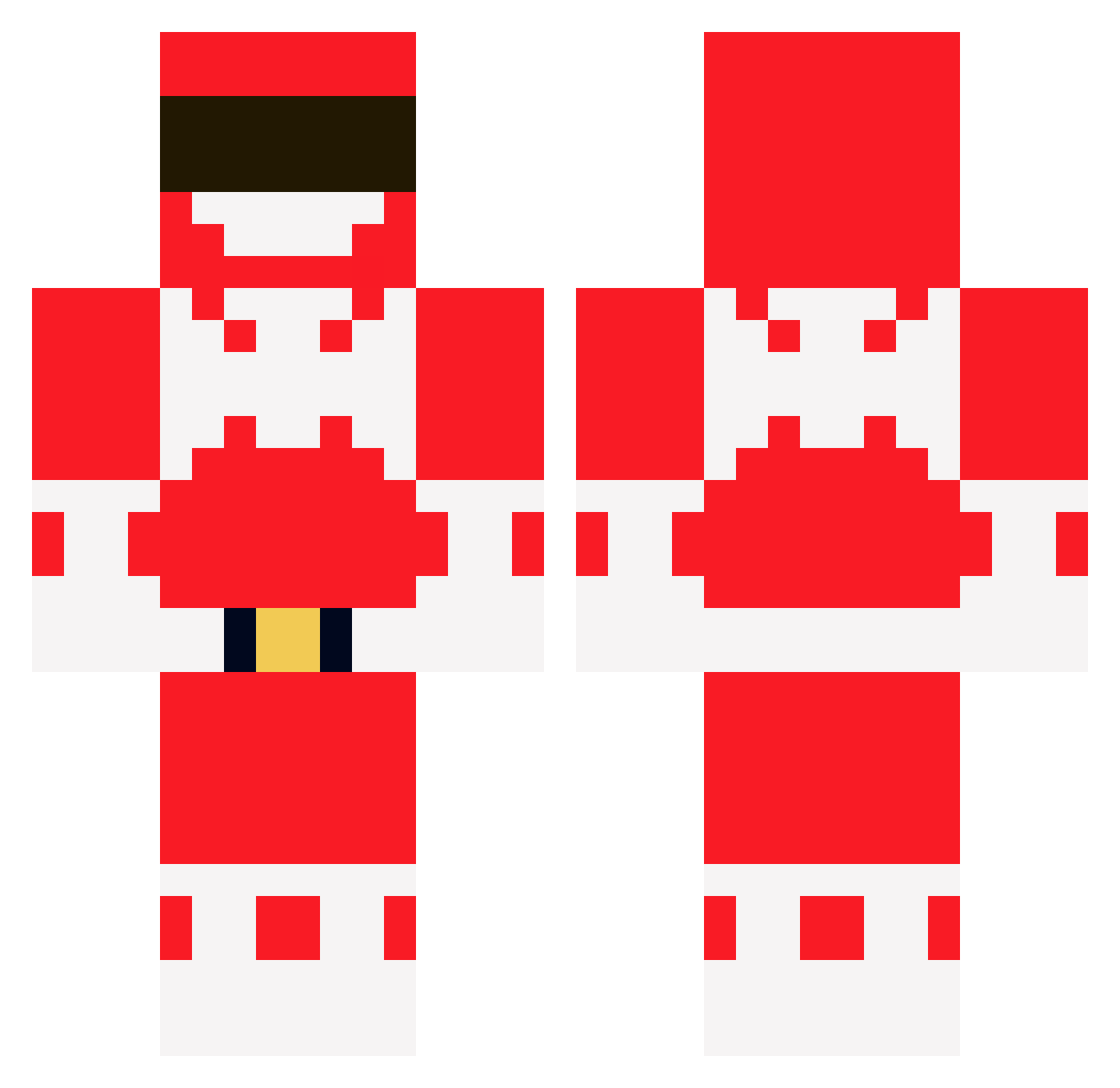 levonisabum Minecraft skin, front and back view