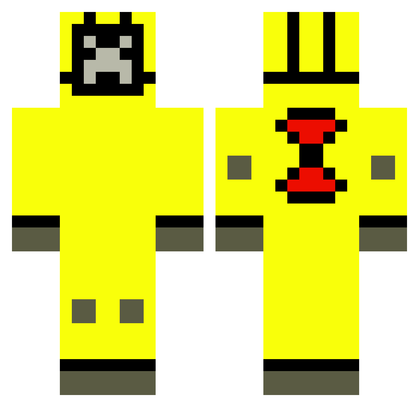 medieval_bob_92 Minecraft skin, front and back view
