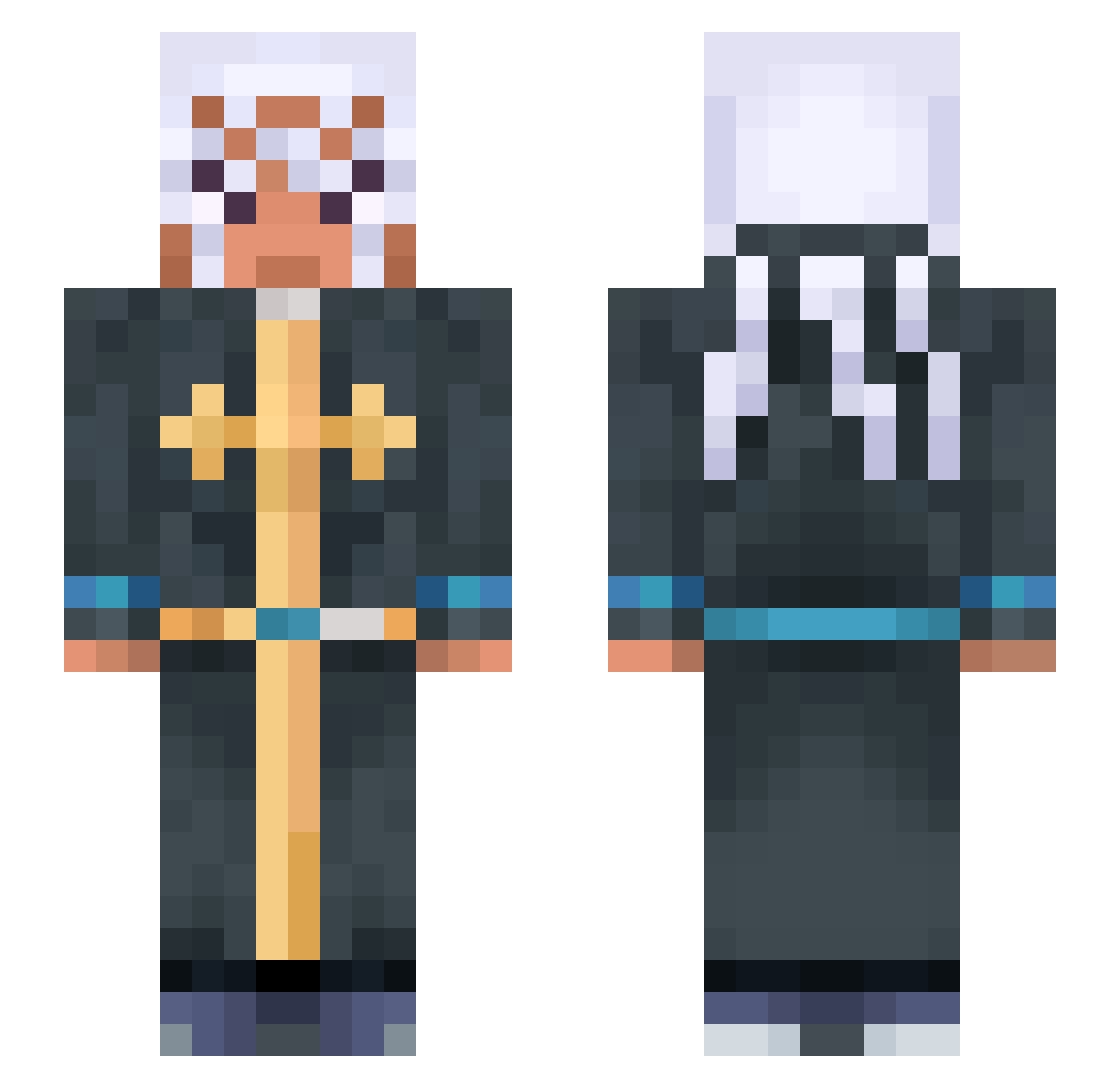 ian_mrc Minecraft skin, front and back view