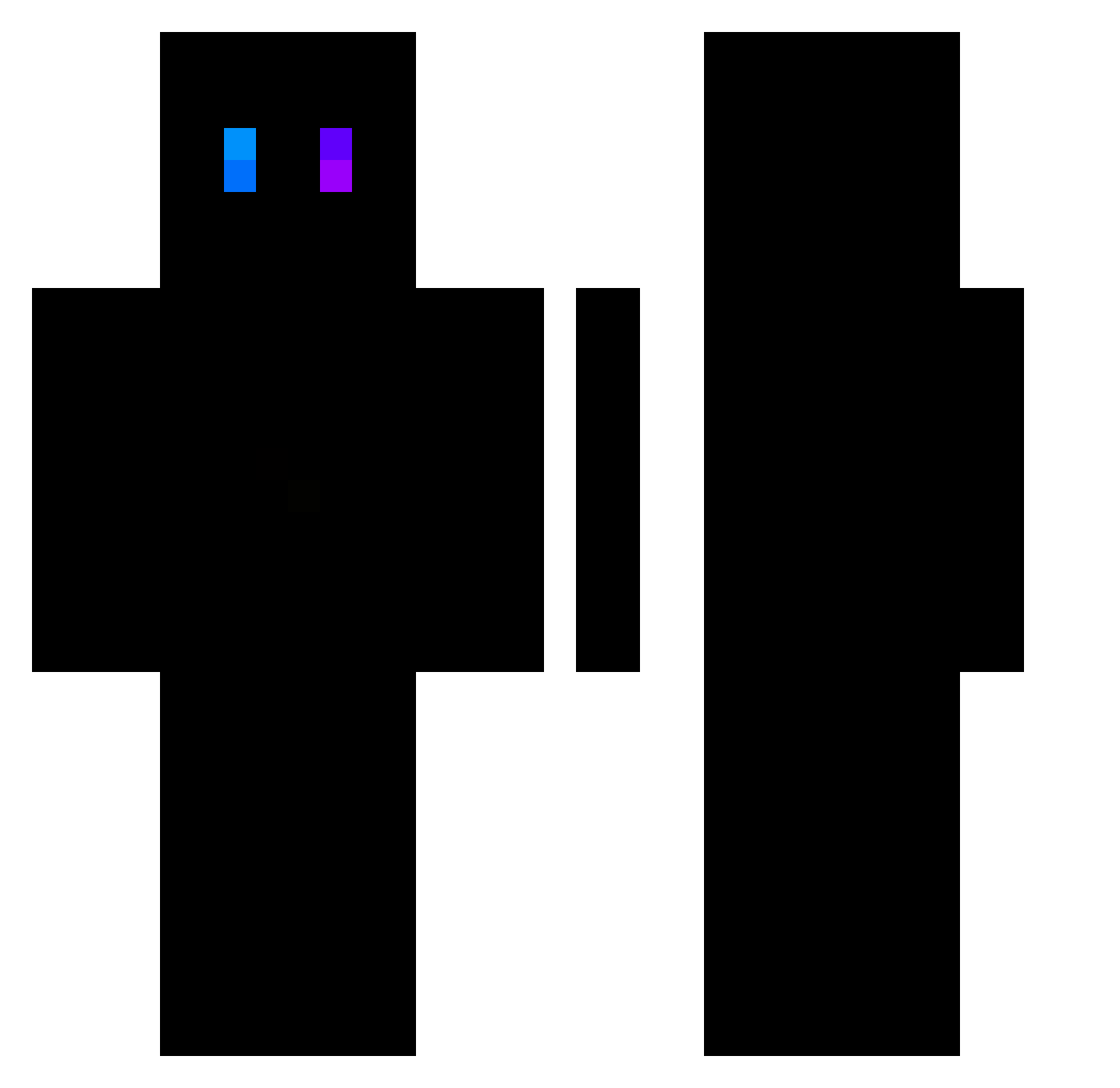 zSummer_ Minecraft skin, front and back view
