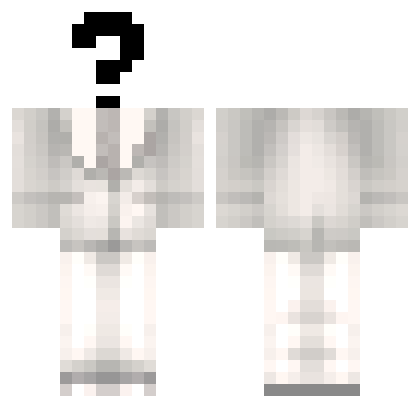 tomiscold1 Minecraft skin, front and back view