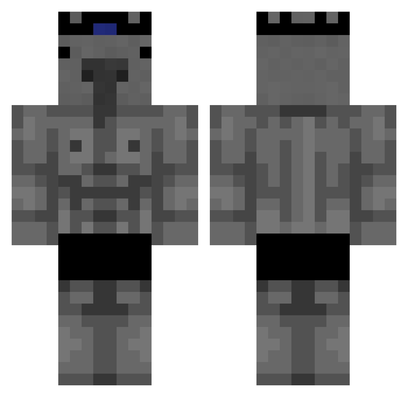 CapybaritoPapito Minecraft skin, front and back view