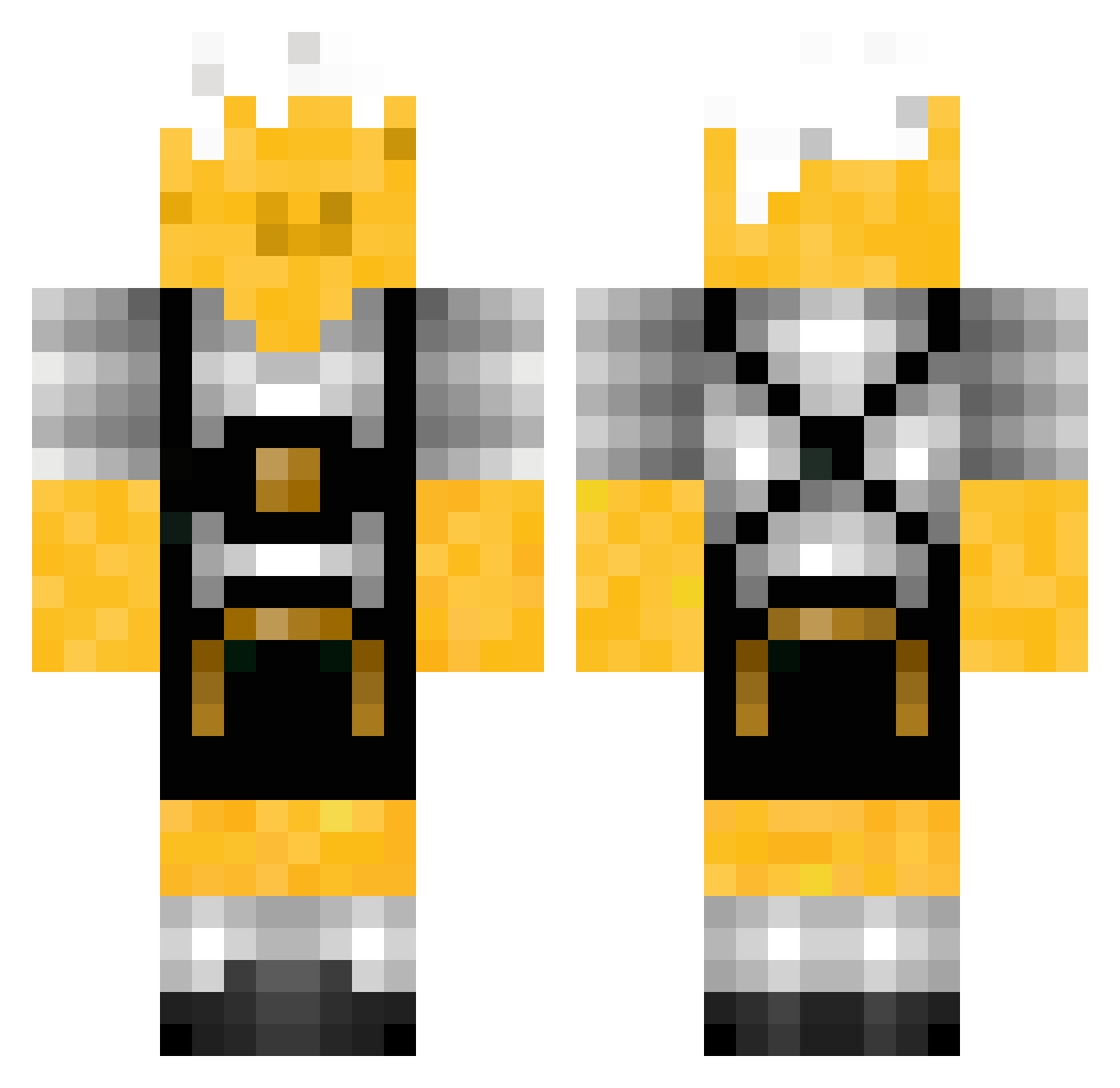 Herluf_gyrdsen Minecraft skin, front and back view