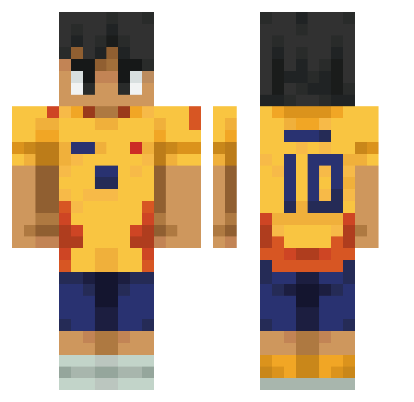mr_misha_ Minecraft skin, front and back view