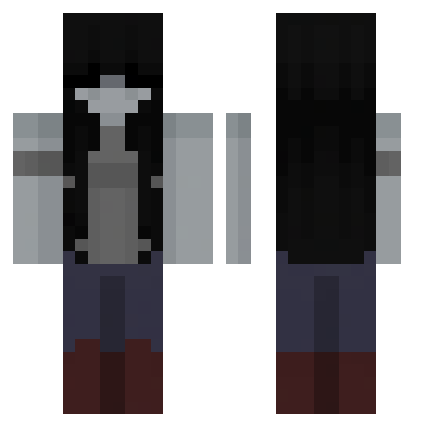 M4tt_S Minecraft skin, front and back view