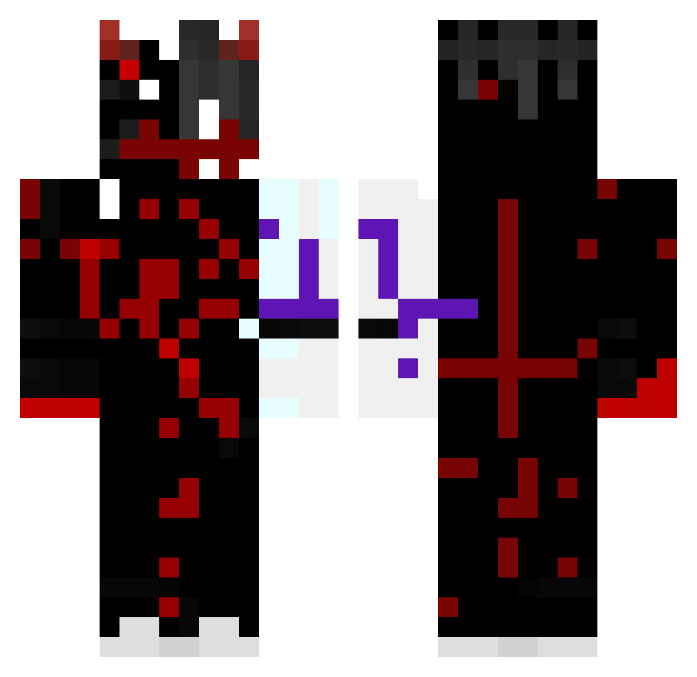 drgrzyb Minecraft skin, front and back view